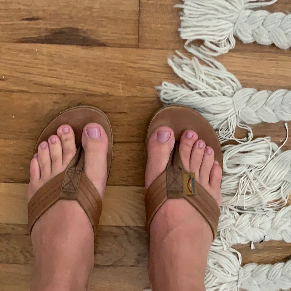 Rainbow sandals